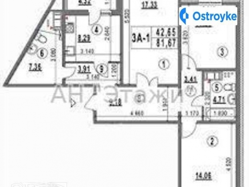 Фото 6 Продажа Квартир Глушкова Академика пр-т