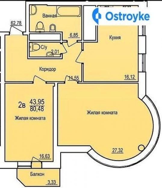 Фото 2 Продажа Квартир Фонтанская дорога