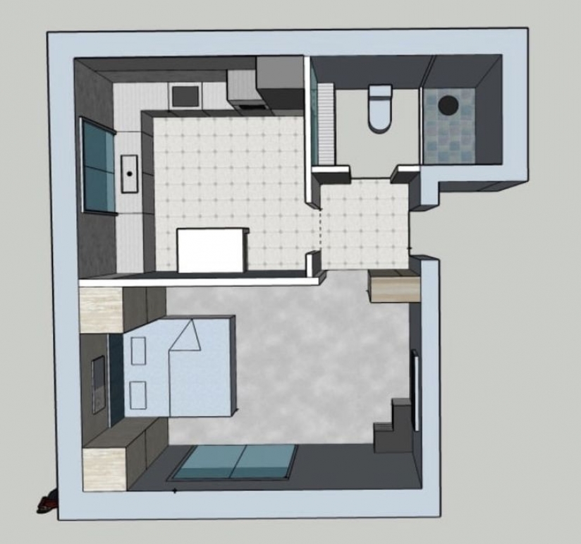 Фото 11 Продажа Квартир Своя 1-комн квартира в 10 мин от центра ул. Ядова (Слободка)