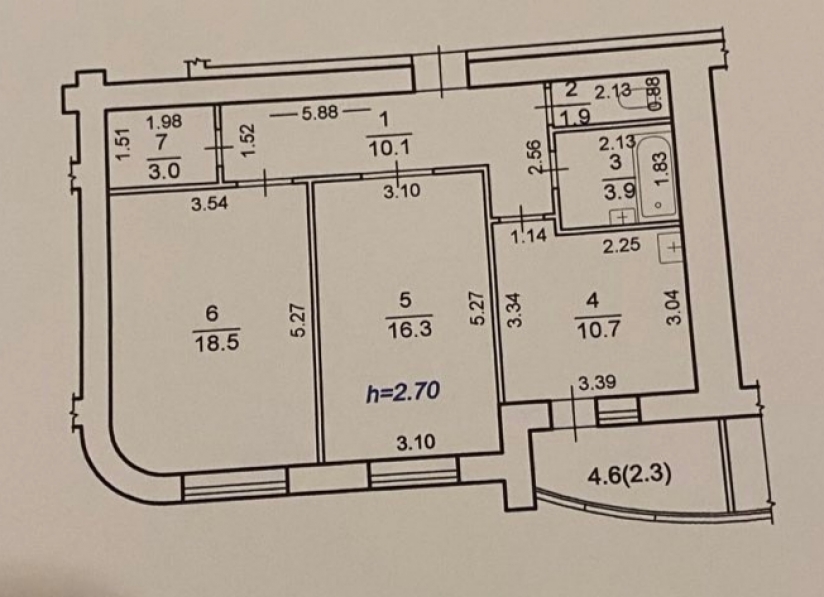Фото 1 Продажа Квартир Продам 2 квартиру в новобудові з ремонтом і  видом на сосни