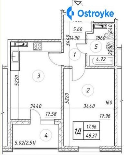 Фото 2 Продажа Квартир Кургузова улица
