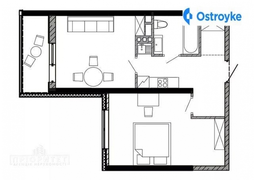 Фото 6 Продажа Квартир Среднефонтанская улица