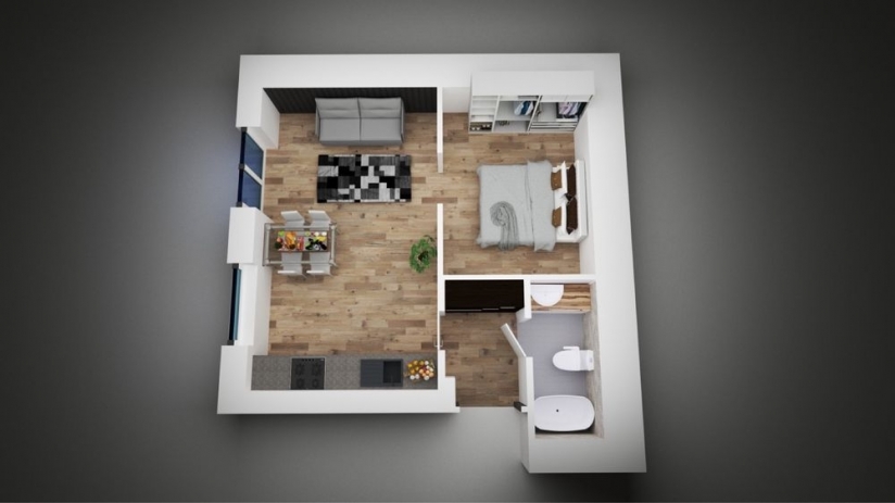 Фото 2 Продажа Квартир Своя 1-комн квартира в 10 мин от центра ул. Ядова (Слободка)