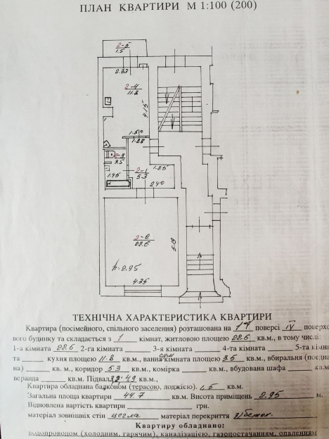 Фото 13 Продажа Квартир Продам 1 кім. квартиру бічна вул. Івана Франка.