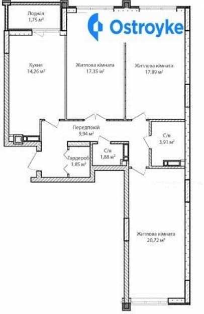 Фото 1 Продажа Квартир Озерный переулок