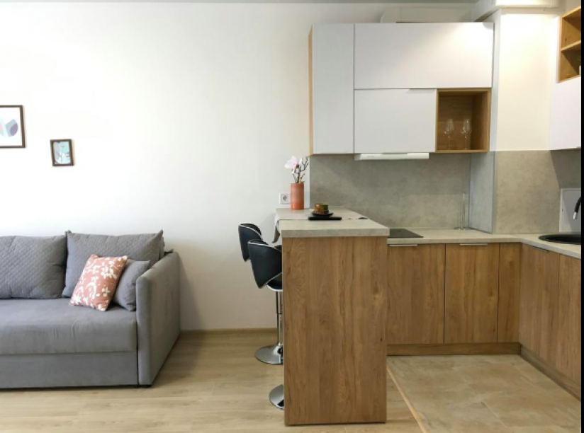 Фото 1 Продажа Квартир Продажа 1к 25м с ремонтом, ЖК Be The One, м. Житомирская\Академгородок