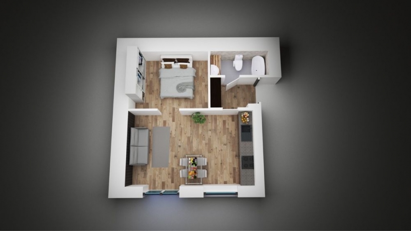 Фото 1 Продажа Квартир Своя 1-комн квартира в 10 мин от центра ул. Ядова (Слободка)