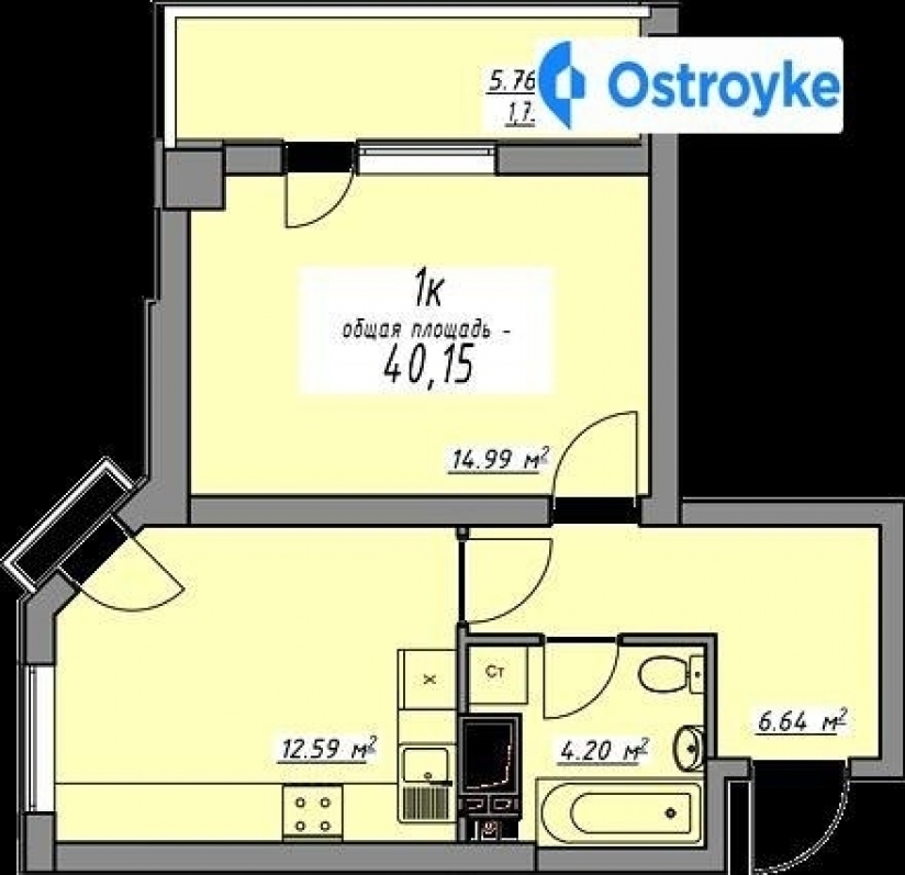 Фото 3 Продажа Квартир Курортный переулок