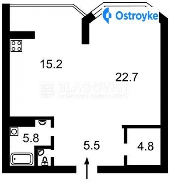 Фото 5 Продажа Квартир Анны Ахматовой улица