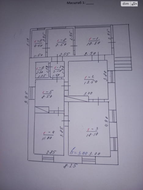 Фото 8 Продажа Квартир Продаж 1 поверхового будинку в селищі Теплик.