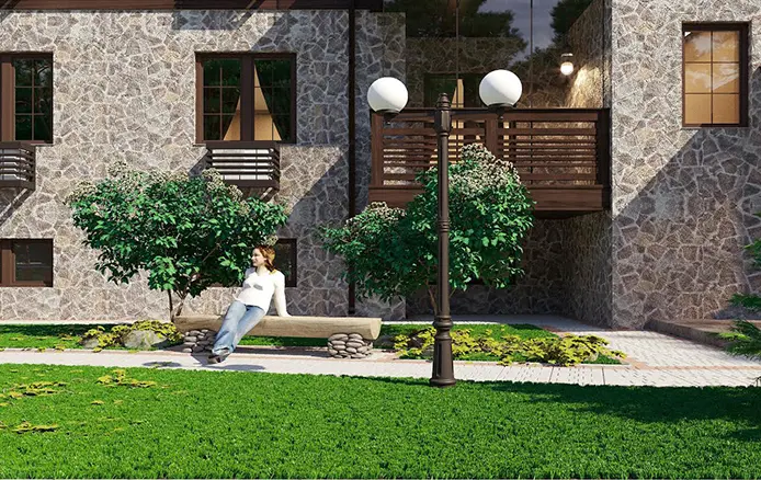2-кімнатна квартира, 59 м², вул. Придорожняя, 1, Зазим'я — фото 4