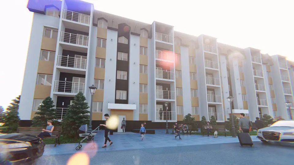 1-кімнатна квартира, 40 м², вул. Виставкова, 12, 14, 16, 18, 20, 22, Чубинське — фото 3