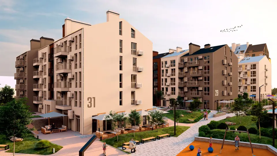 1-кімнатна квартира, 32 м², Білогородка — фото 2