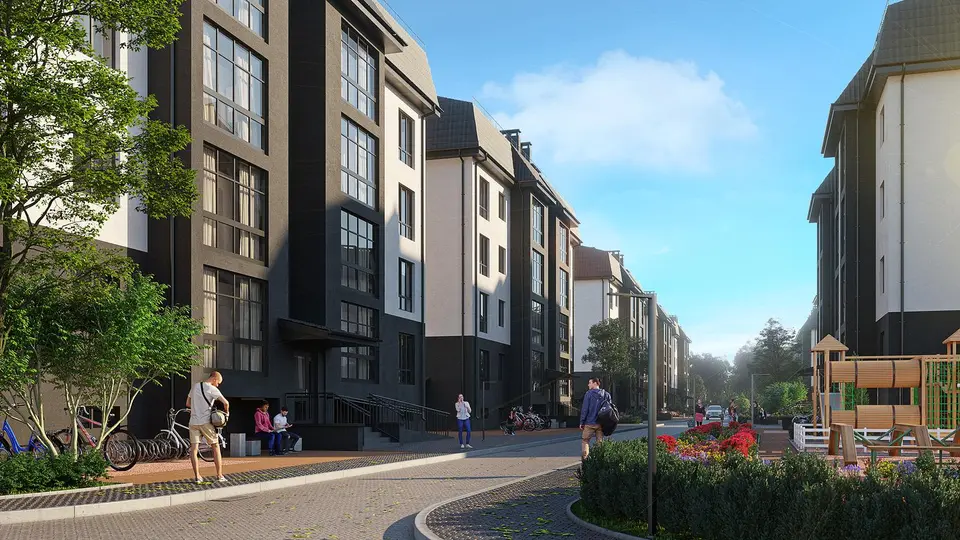 1-комнатная квартира, 46 м², Крюковщина — фото 3