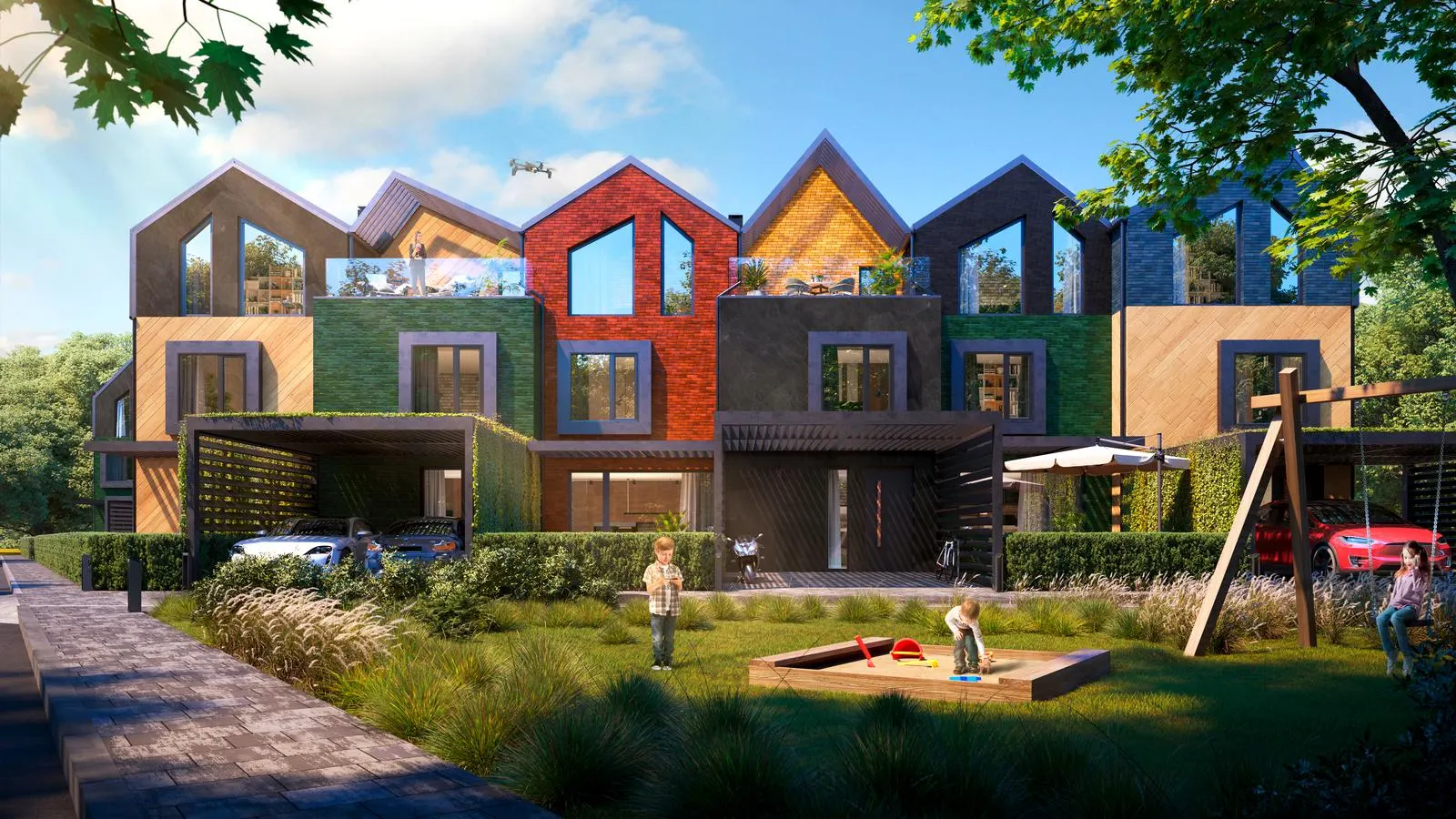 Таунхауси BowHouse