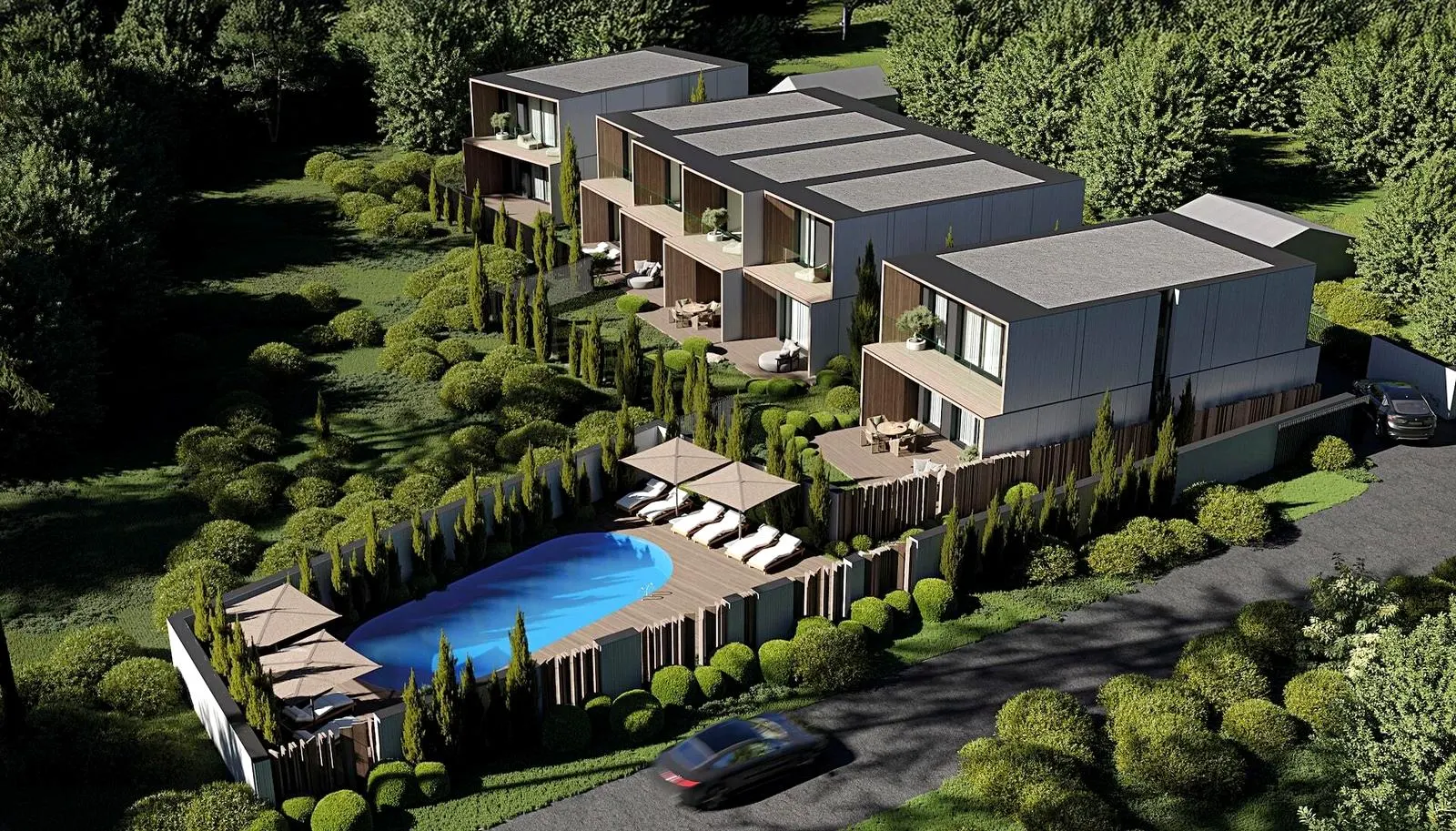 Таунхауси Levada Pool deLuxe home