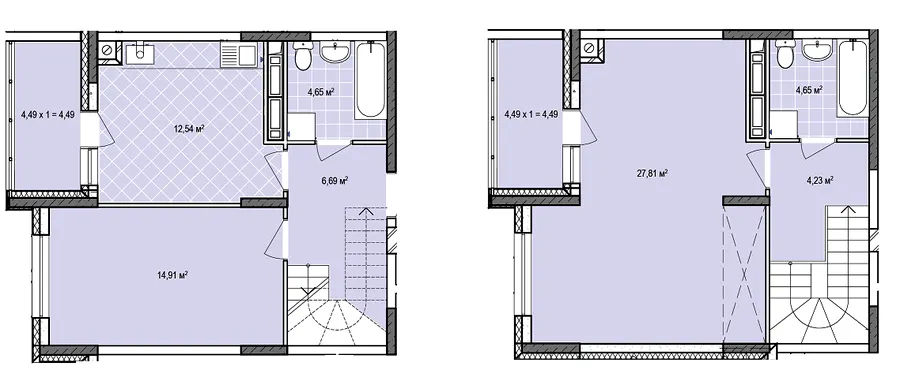 ЖК Озерний Гай (Гатне) — 84.5 м²