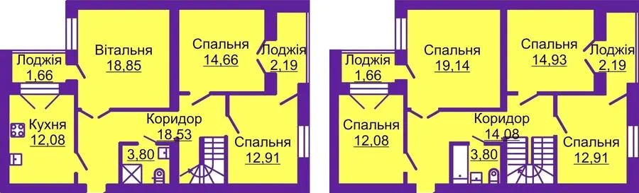 ЖК Шевченківський гай — 165.5 м²