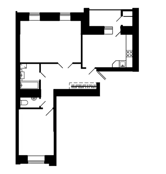вул. Тролейбусна, 4 — 66.3 м²