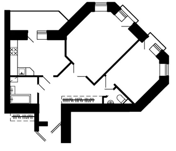 вул. Тролейбусна, 4 — 61.5 м²
