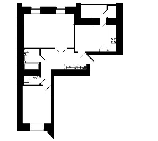 вул. Тролейбусна, 4 — 66.5 м²