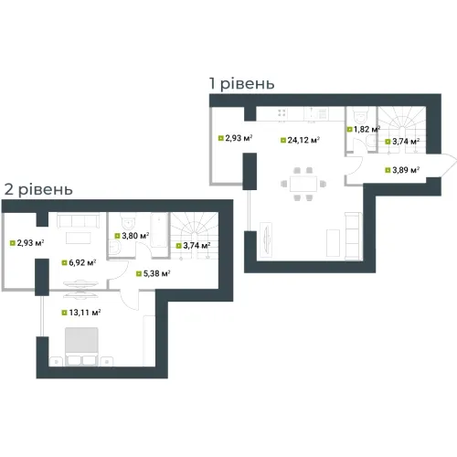 ЖК Idilika — 72.2 м²