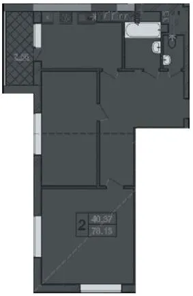 ЖК Olimp Tower — 78.2 м²