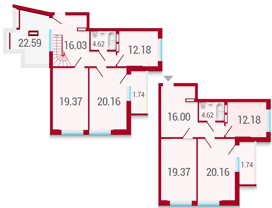 ЖК Покрова — 155 м²
