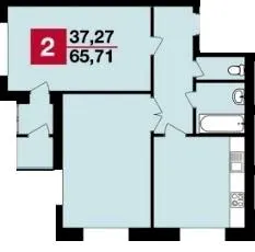 ЖК Сагайдачний — 65.7 м²