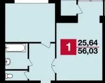 ЖК Сагайдачний — 56 м²