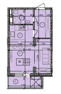 ЖК Маргарита — 32.1 м²