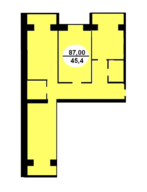 ЖБК Красовський — 87 м²