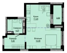 ЖК Passage Park — 40 м²