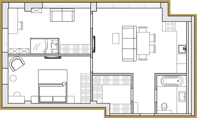 ЖК Premier Park — 67.9 м²