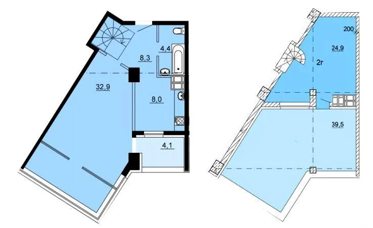 ЖК SkyCity — 91.1 м²
