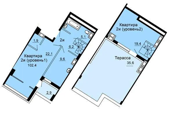 ЖК SkyCity — 102.4 м²