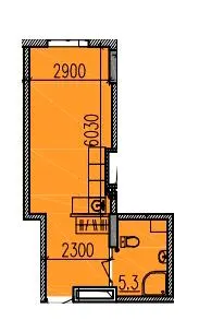 ЖК Скориковский — 29.2 м²