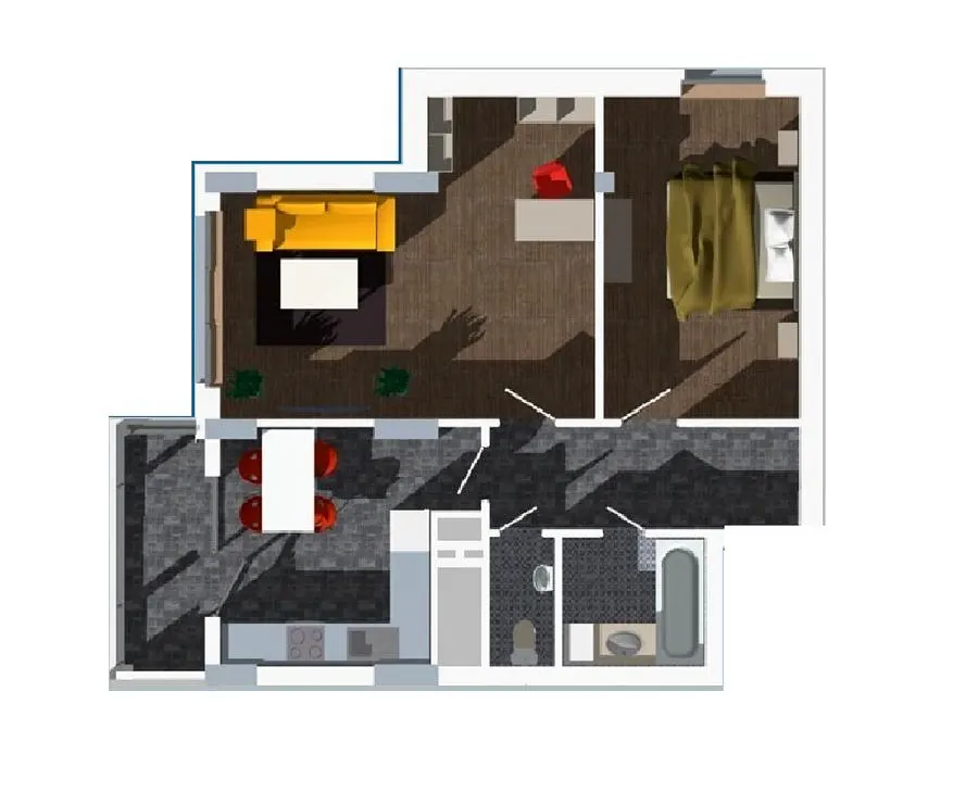 ЖК Strim Towers — 62.3 м²