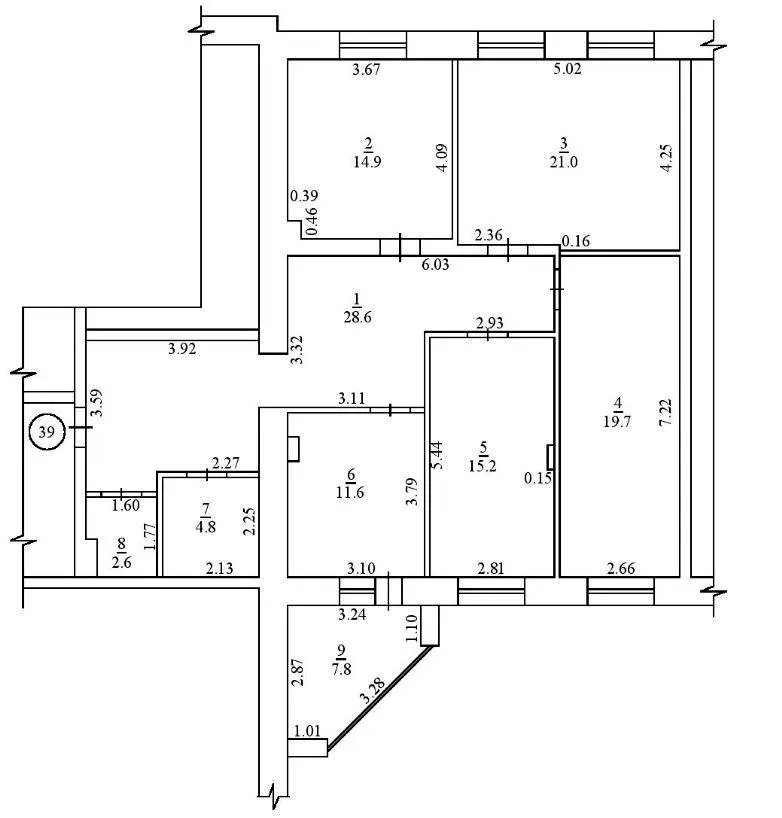вул. Гайок, 224б — 125.7 м²