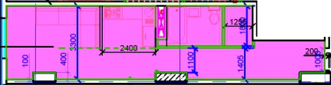 ЖК Central Park — 38.4 м²