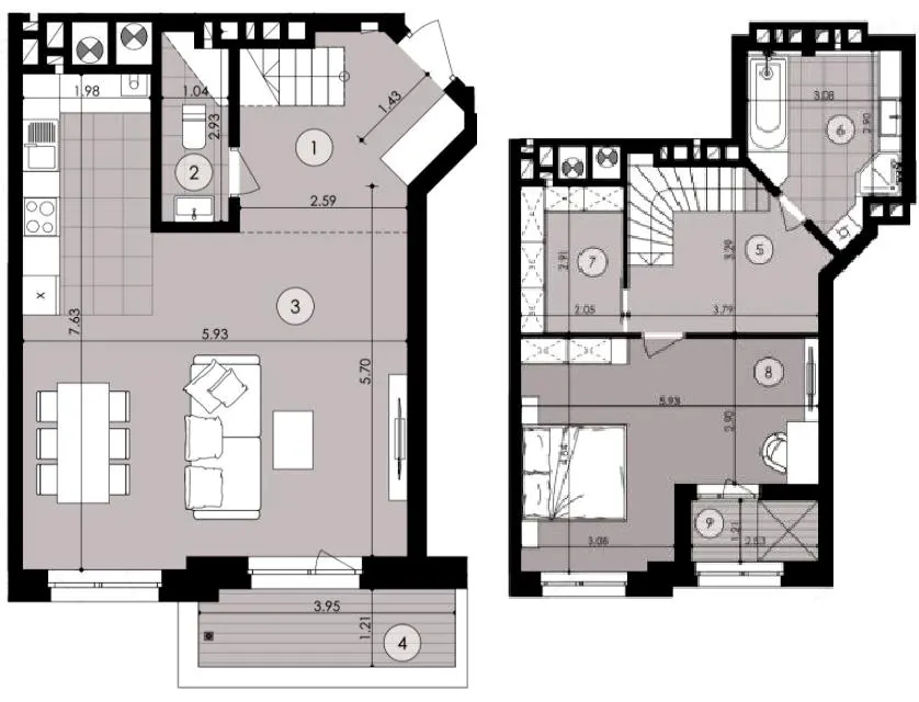 ЖК Парк Арена — 92.9 м²