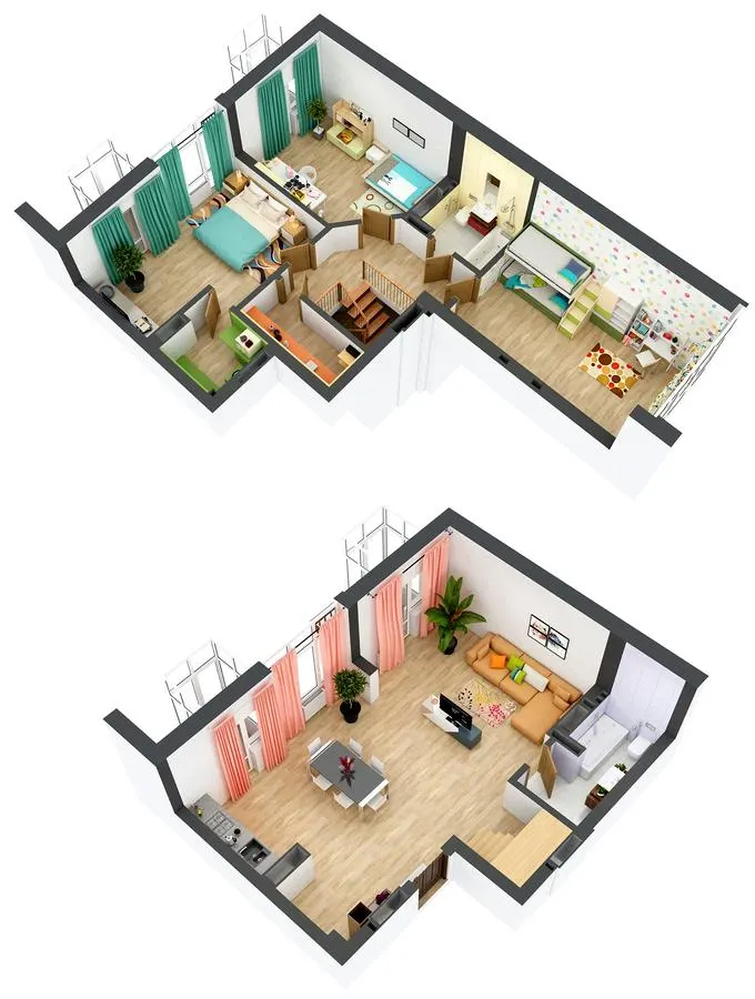 ЖК Гранд Бурже — 129 м²