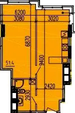 ЖК Premier Tower — 51.4 м²