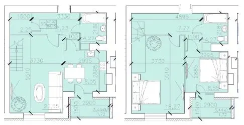 вул. Героїв Чорнобиля, 2а — 84.2 м²
