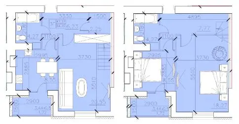 вул. Героїв Чорнобиля, 2а — 84.2 м²