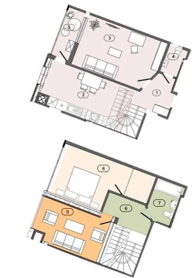 2-комнатная квартира, 71 м², вул. Ясна, 15, Брюховичи — фото 1