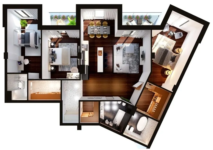 вул. Пирятинська, 6Б — 158.6 м²