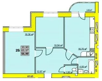 вул. Успенсько-Троїцька, 72/8 — 67 м²