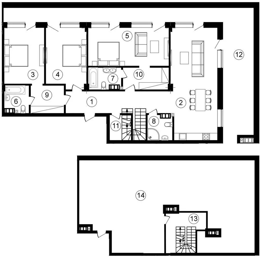 вул. Пирятинська, 6Б — 218.3 м²