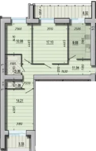 3-кімнатна квартира, 79 м², вул. Реміснича, 12, Суми — фото 1